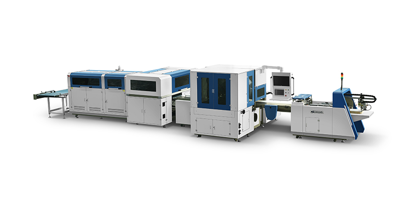 Collapsible Box Cover & Wings Making Machine